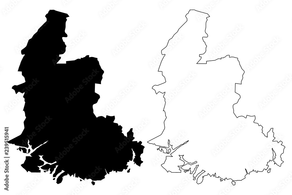 Vest-Agder (Administrative divisions of Norway, Kingdom of Norway) map  vector illustration, scribble sketch Vest-Agder fylke map Stock Vector |  Adobe Stock