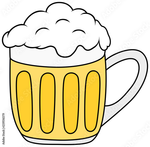 Glass of beer