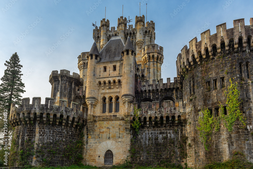 Castle of Butron, Basque Country, Spain Castle of Butron, Basque Country, Spain