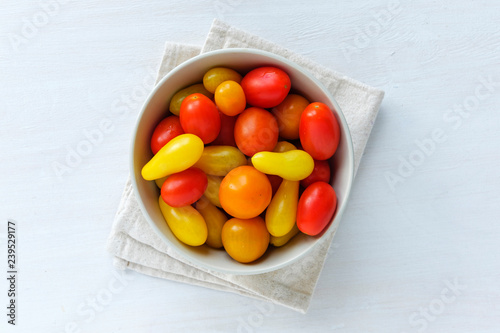 Bowl of homegrown tomatoes