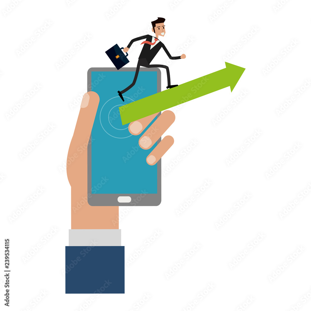 Businessman successful entrepreneur