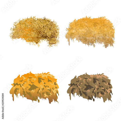Hay pile set