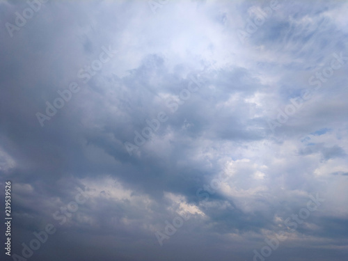 Dramatic dark grim stormy r...