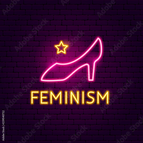 Feminism Neon Sign