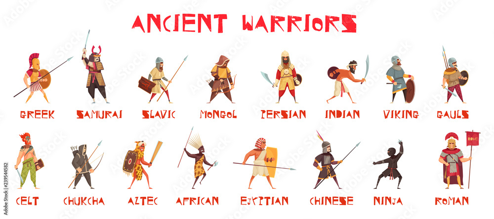 Ancient Warriors Set