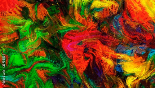 Colorful Abstract Painting