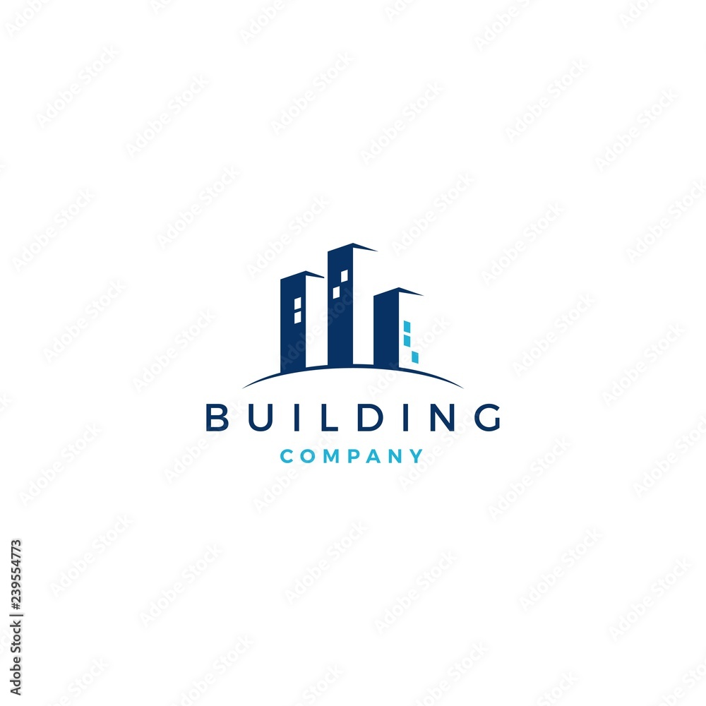 building logo vector illustration icon download