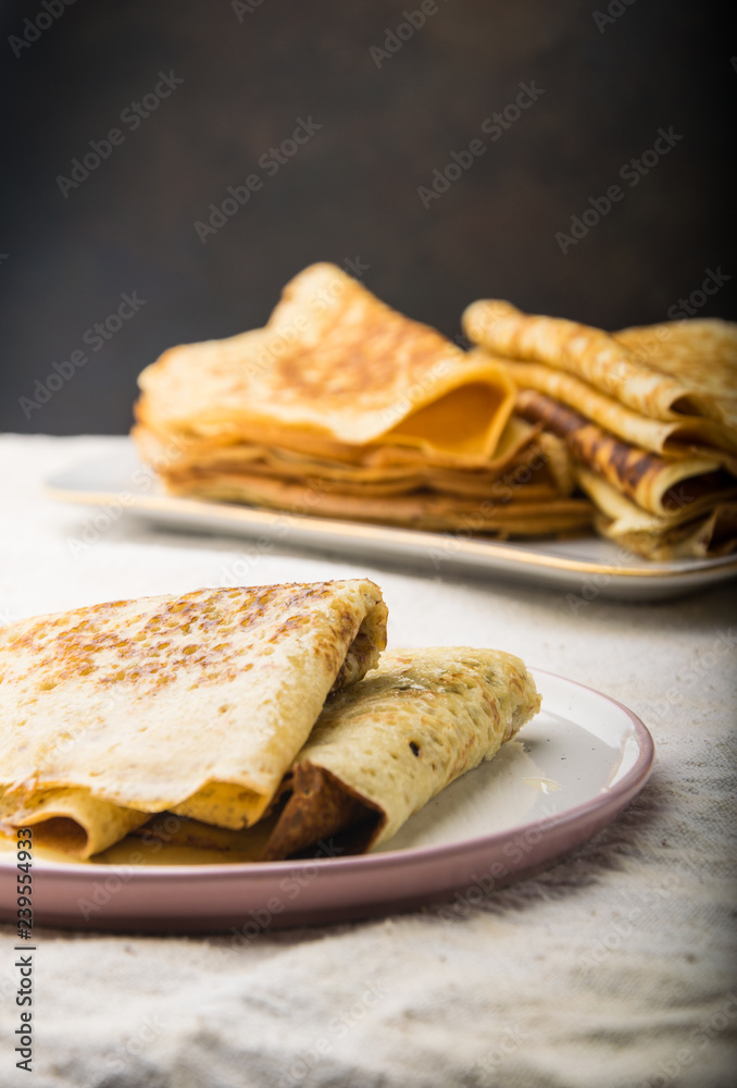 thin and fragrant pancakes