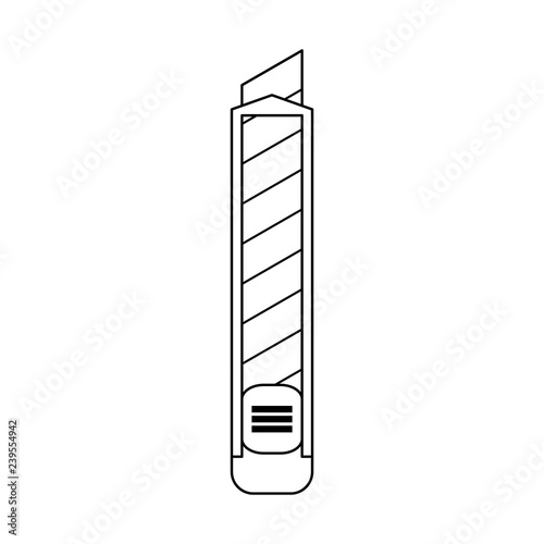 Scalpel tool equipment black and white