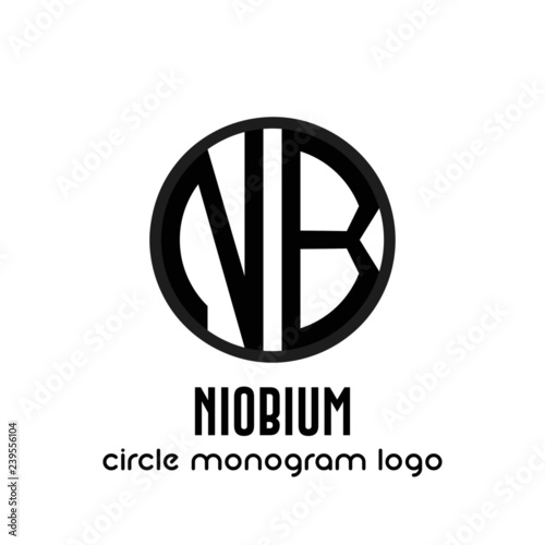 Monogramma logo emblema business simbolo identità logotipo geometrico insegna nome
