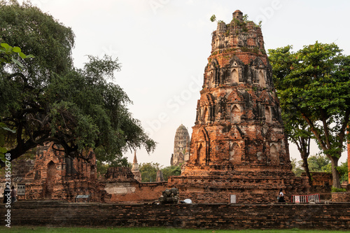 Parque historico de Ayutthaya  Tailandia