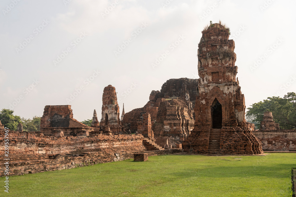 Parque historico de Ayutthaya, Tailandia