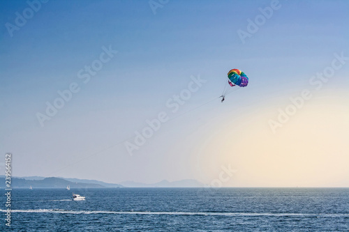 Parachute sailing