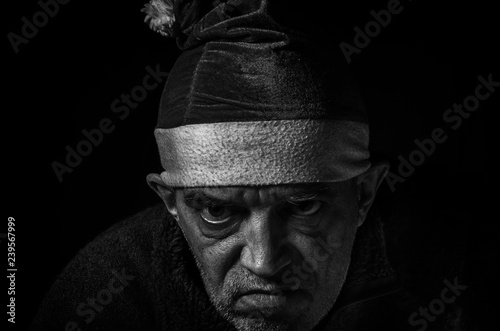 Old evil christmas elf.