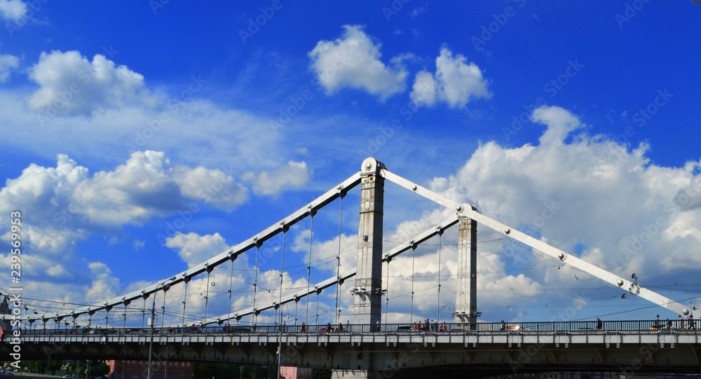 Fototapeta premium bridge in Moscow