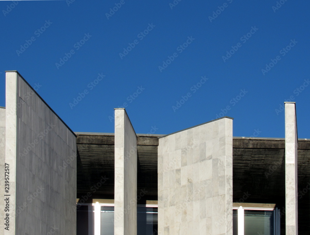 Concrete versus sky Concrete versus sky