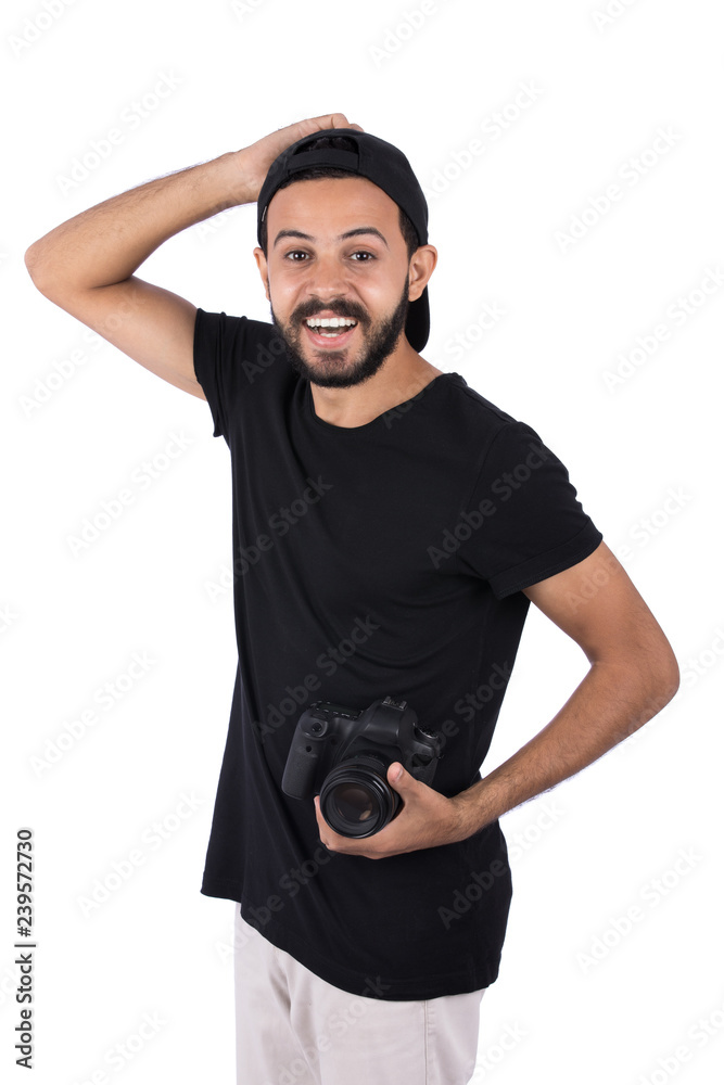 holding a camera holding a camera