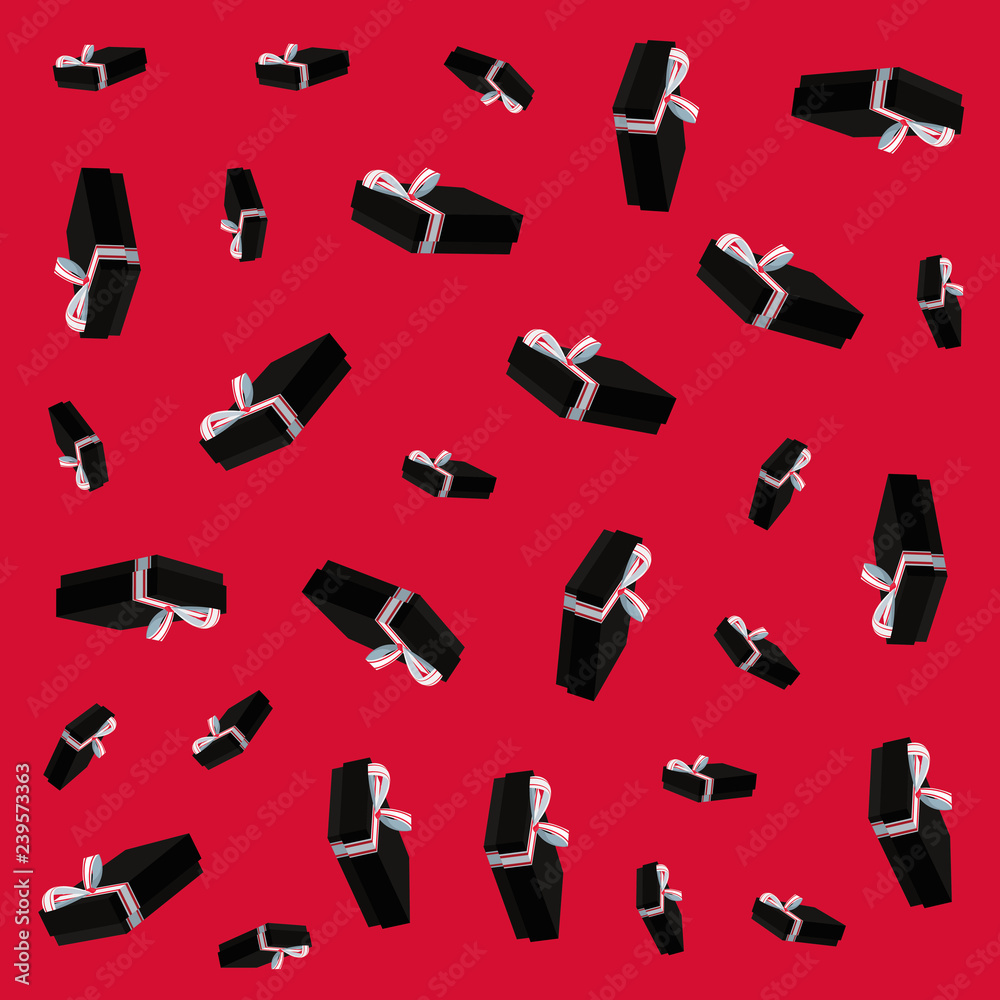 gift boxes party decoration background