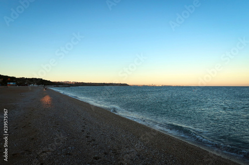 Black Sea coast view near Sevastopol, Crimea, Russia © free2trip