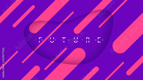 Creative geometric shapes wallpaper. Minimal geometric lines composition. Vector EPS 10