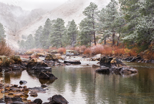 Colorado River in Winter