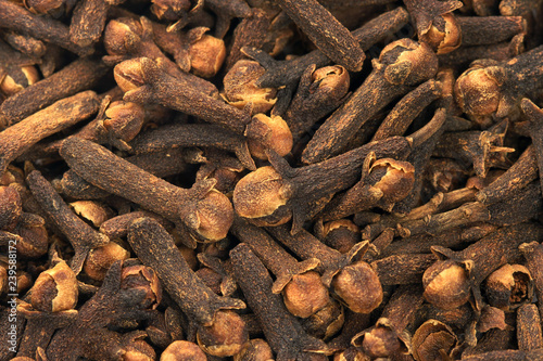 Clove seeds background