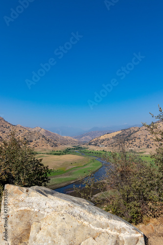 Panorama in California