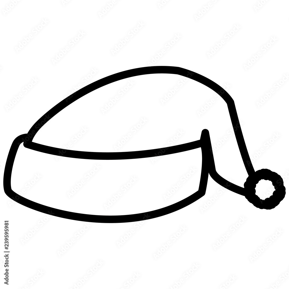 Christmas hat icon Christmas hat icon