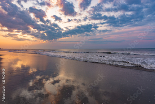 sunrise over the sea