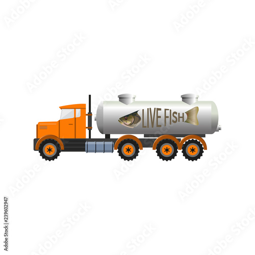 Fish transport tank