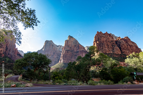 Panorama nello Zion National Park