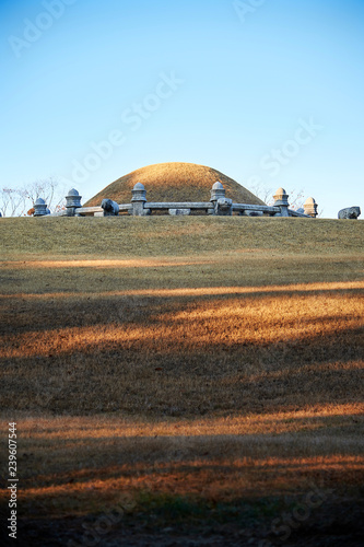 Uireung Royal Tombs of the Joseon Dynasty located in Seoul, Korea.