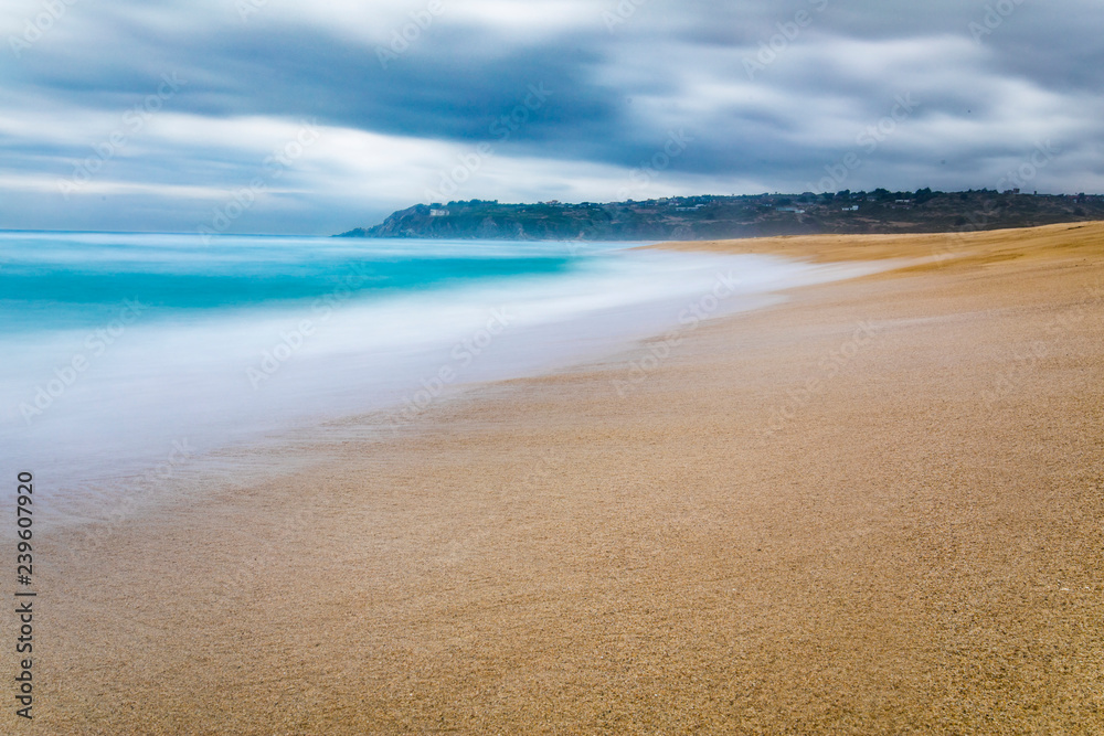 Tunquen Beach in Valparaiso region and close to Algarrobo, an awesome and wild beach with a lot of wildlife because of it wetlands and turquoise waters that make it an idyllic travel destination