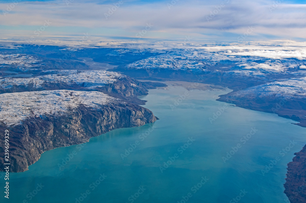 Colorful Fjords in Western Greenland