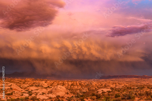 Storm in Arches National Park