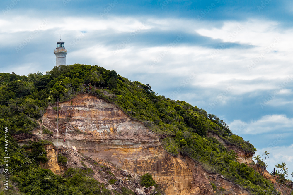 Tirolesa in the lighthouse of Bahia