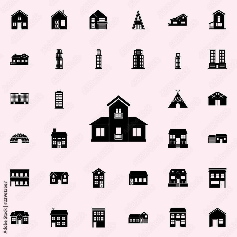 house icon. house icons universal set for web and mobile