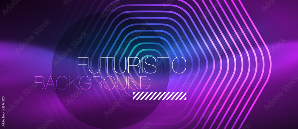Neon glowing lines, magic energy space blue light concept, abstract background wallpaper design Neon glowing lines, magic energy space blue light concept, abstract background wallpaper design