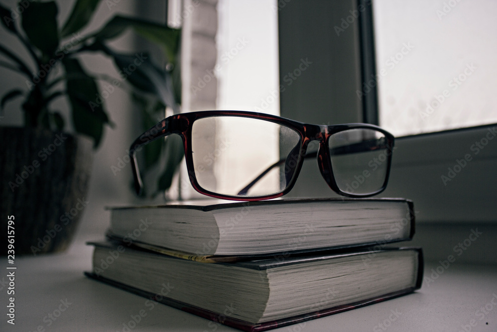 book and glasses book and glasses
