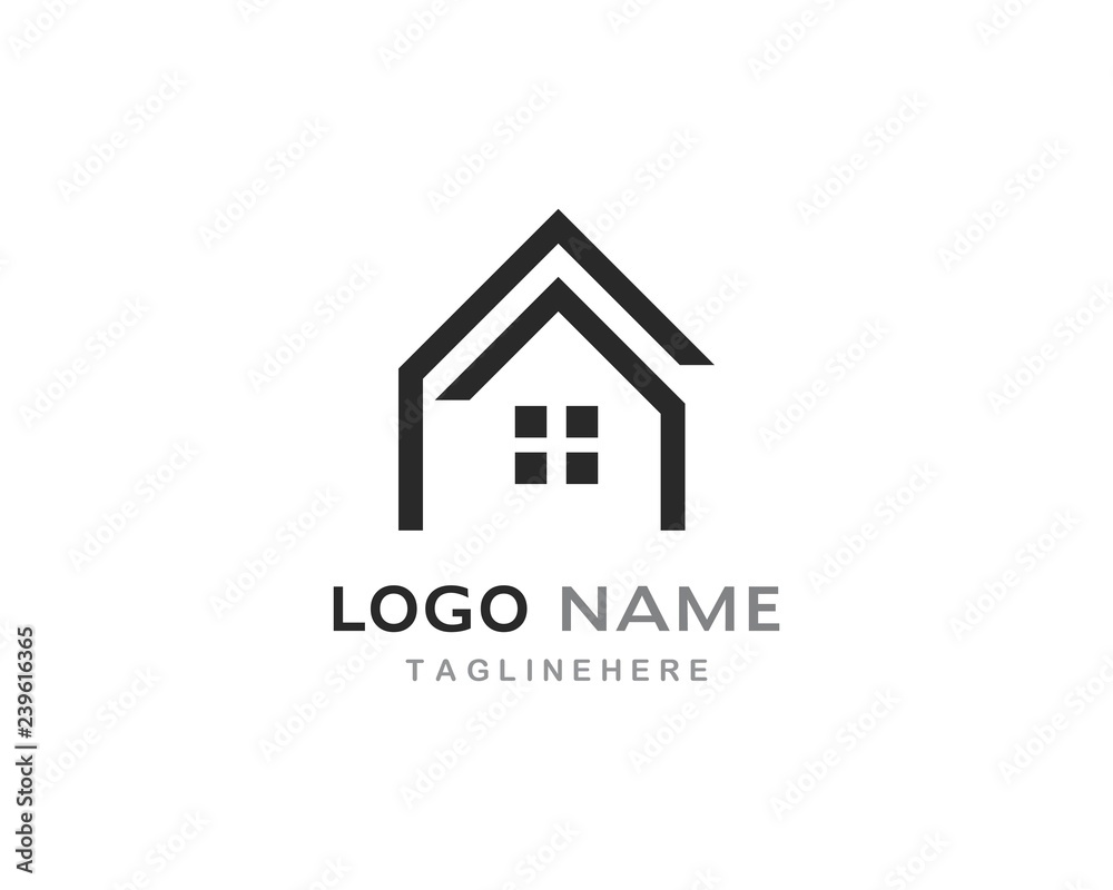 Real Estate , Property and Construction Logo