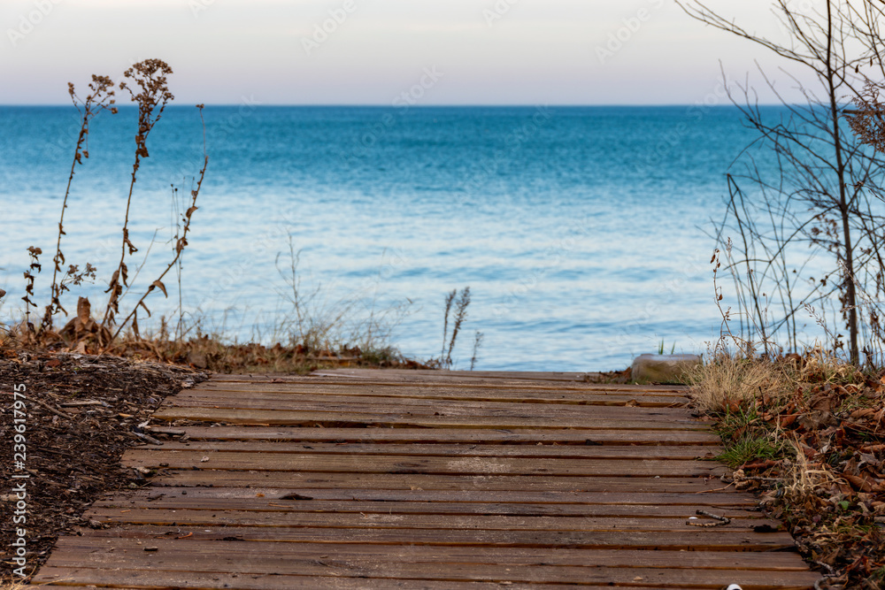 Walkway to the beach