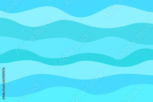 Abstract nautical wallpaper of the surface. Wavy sea background. Pattern with waves. Multicolored texture. Decorative backdrop