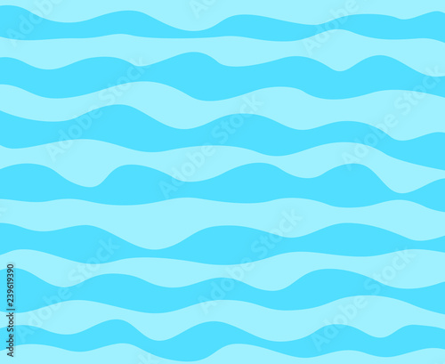 Abstract nautical wallpaper of the surface. Wavy sea background. Pattern with lines and waves. Multicolored texture. Decorative style. Doodle for design