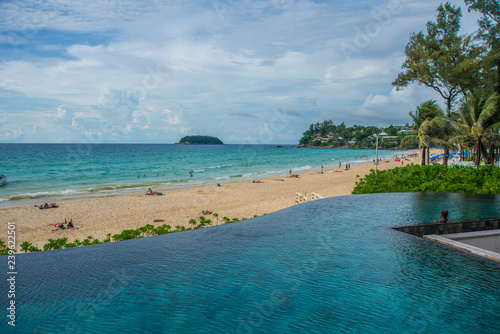 Fototapeta Naklejka Na Ścianę i Meble -  Tropical resort and beach in Phuket