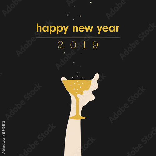 Photography Silvester Einladung Grußkarte