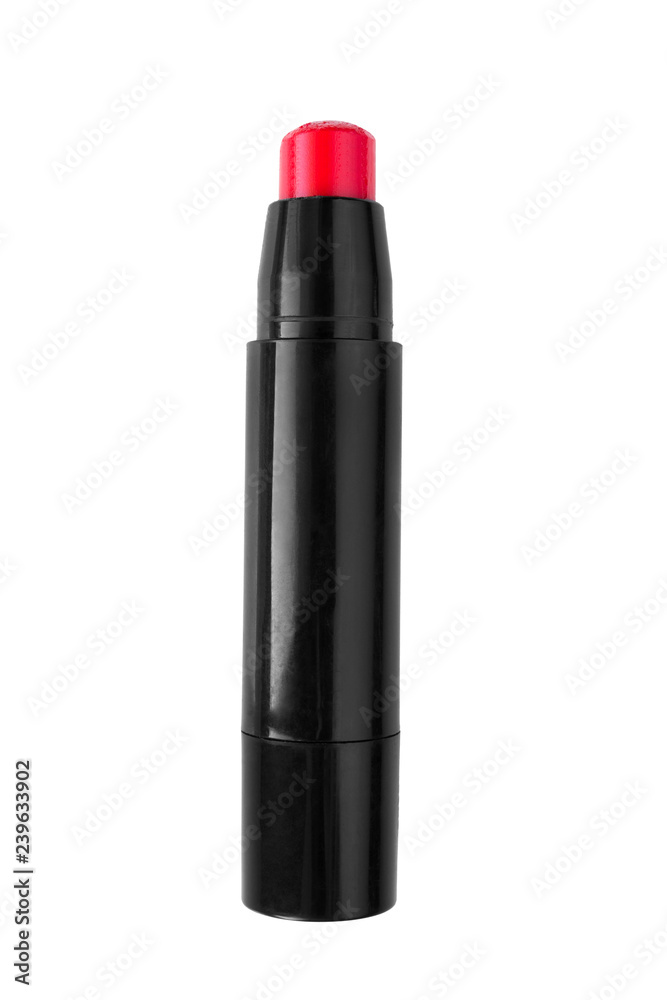 Fototapeta premium Red lipstick isolated