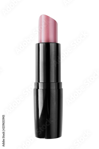 Pink lipstick isolated