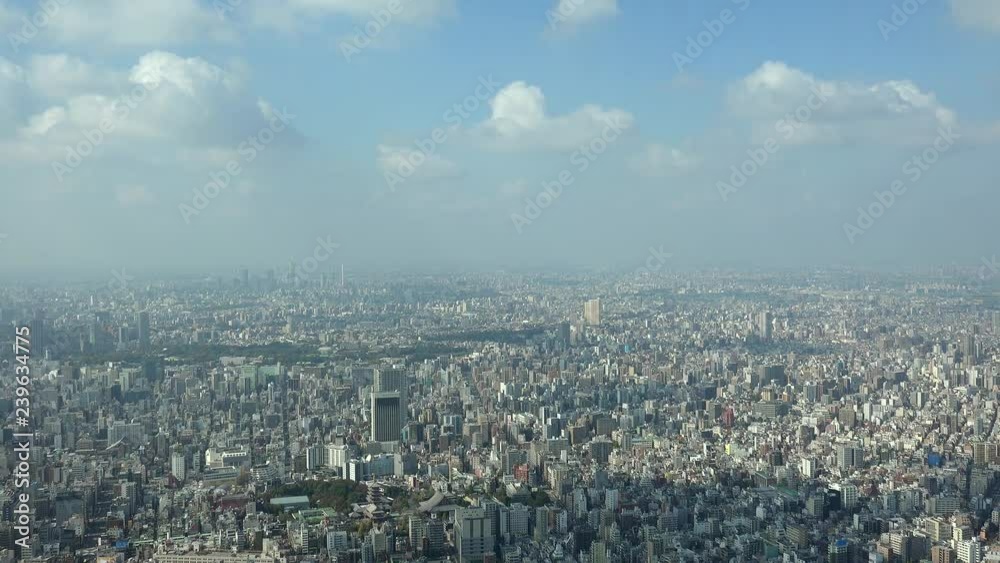 Tokyo skyline from the Tokyo Skytree. Kanto region, Honshu island, Japan Tokyo skyline from the Tokyo Skytree. Kanto region, Honshu island, Japan