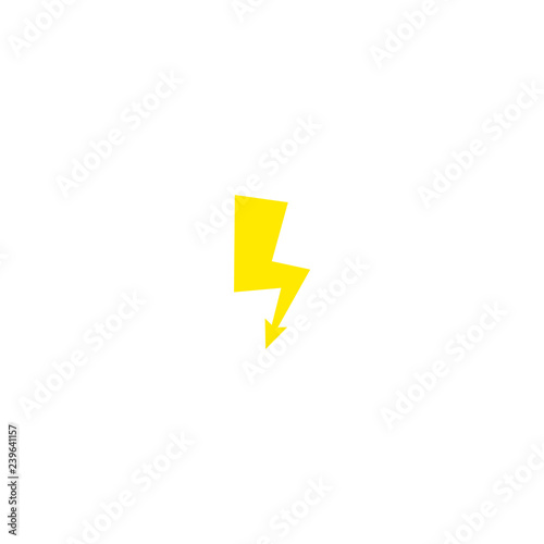 Free Download Flash and lightning icon. Thunderstorm bolt sign. Thunderbolt and electricity symbol. - GFXLoad