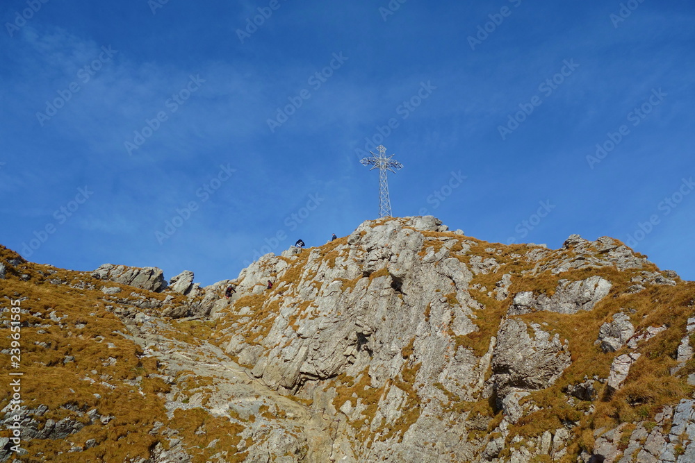 Landscape around landmark of Tatry - Giewont during autumn, Zakopane, Tatry moutanins, Poland Landscape around landmark of Tatry - Giewont during autumn, Zakopane, Tatry moutanins, Poland